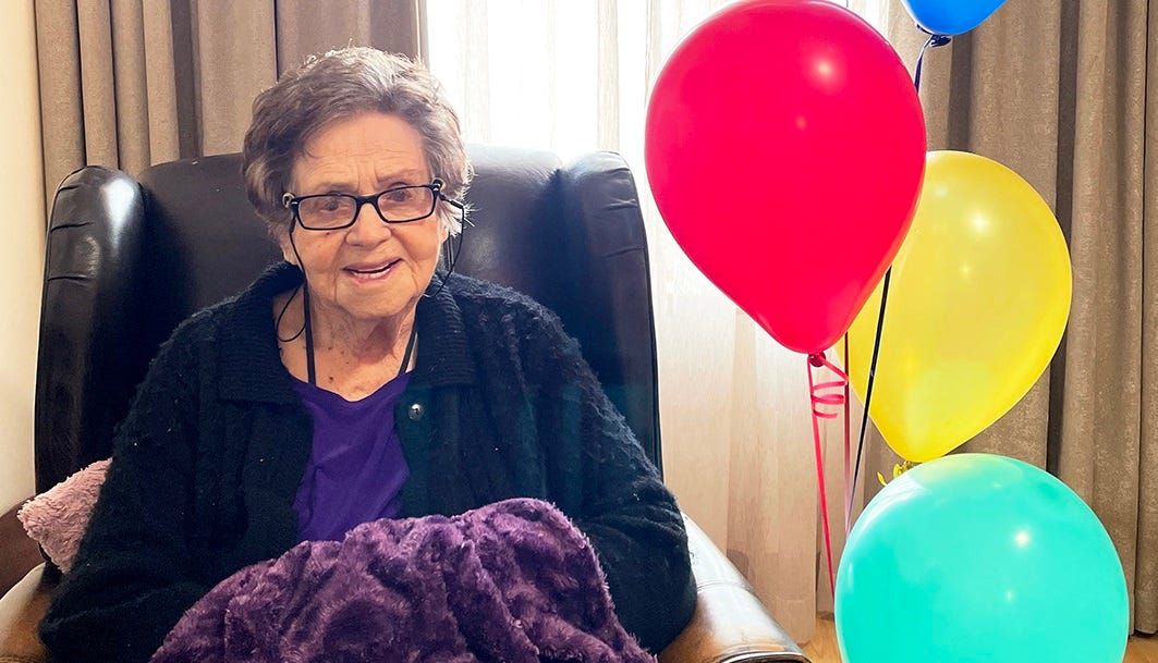 Murray Bridge’s Kathleen Byass celebrates her 105th birthday