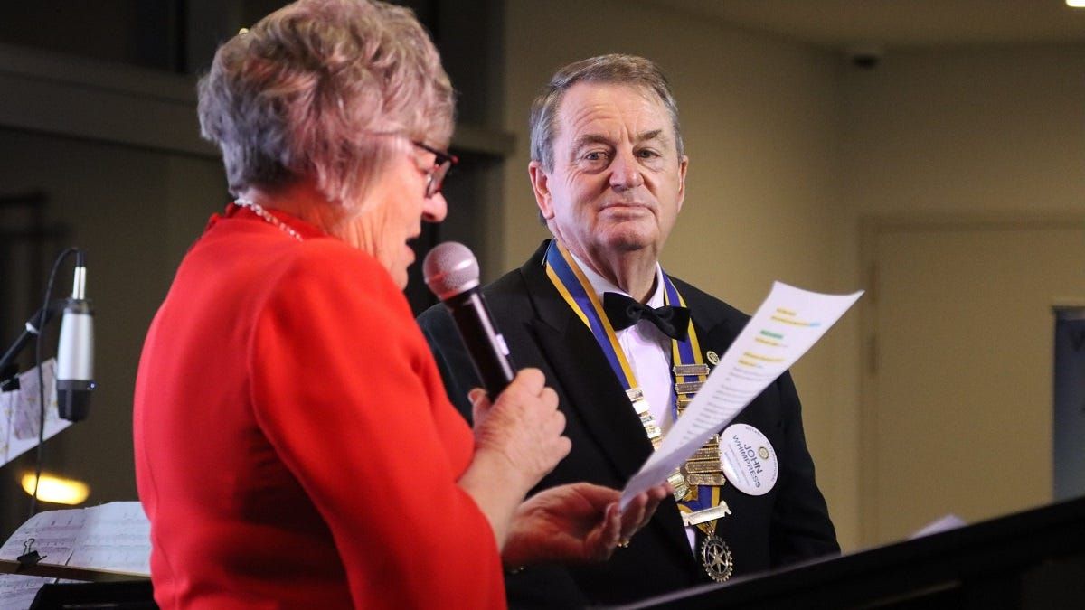 John Whimpress, Bob England named Rotary Club presidents