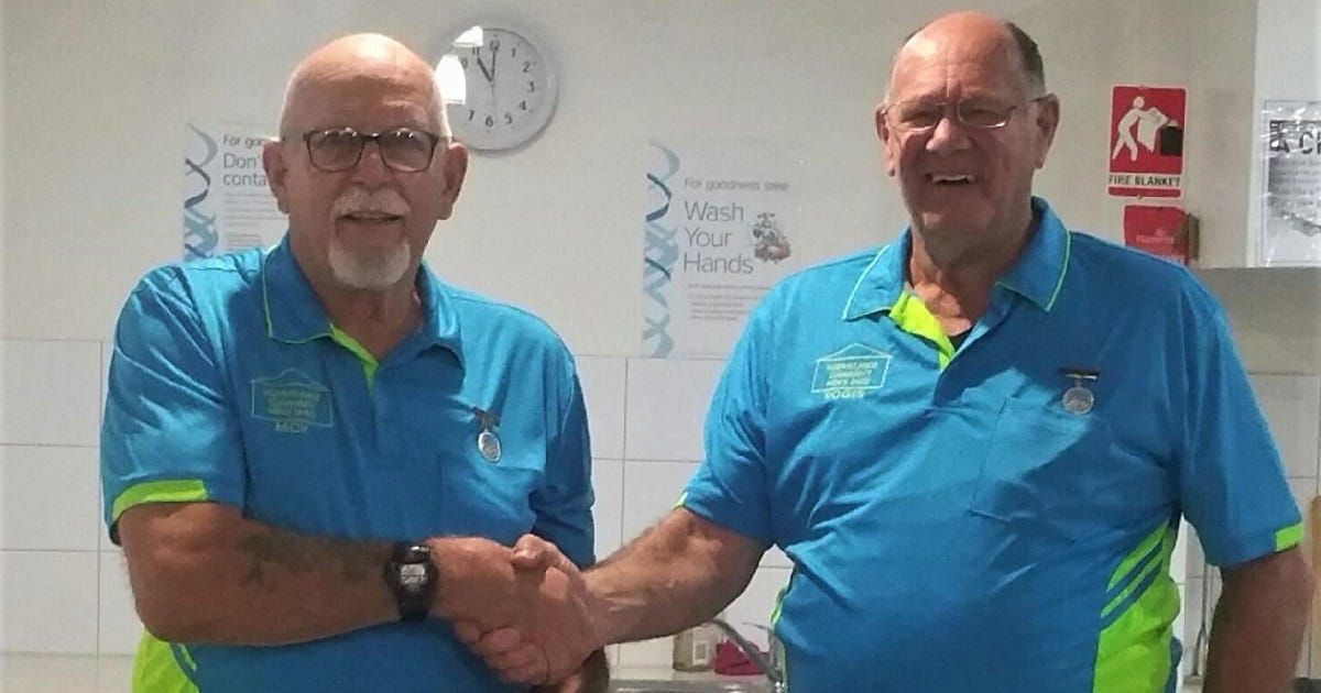 Mick Loeckenhoff earns men's shed's first life membership
