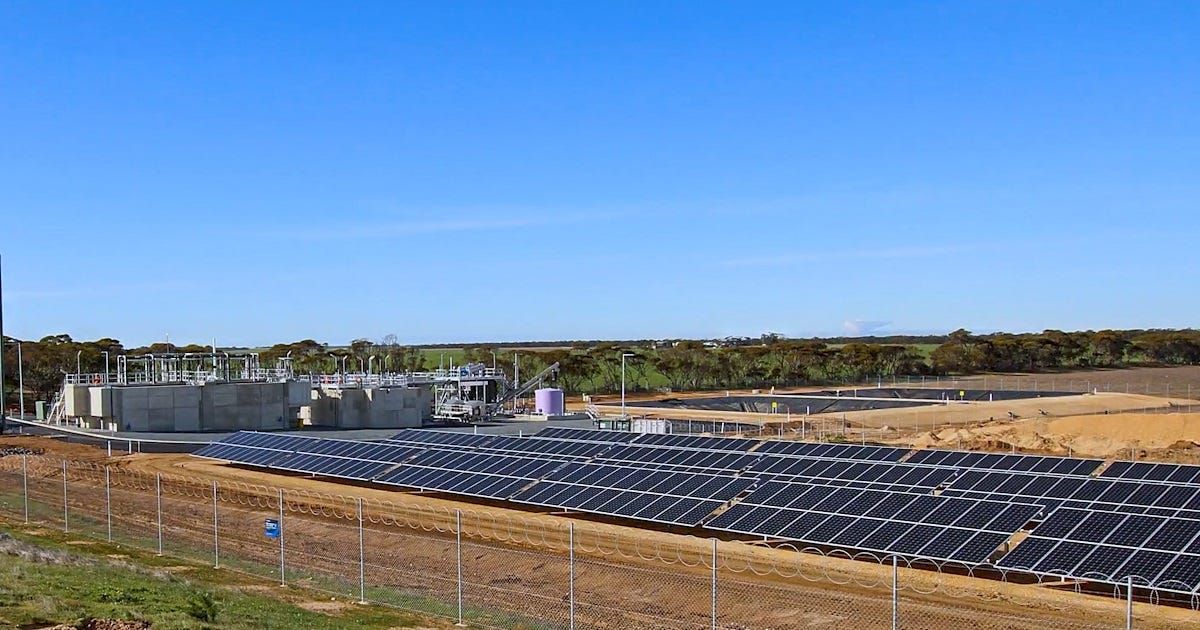 Flushed with success: $52m wastewater treatment plant becomes operational