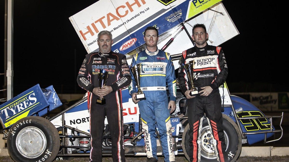 Sports reports: Matt Egel claims 2021 Ross Wright Memorial at Murray Bridge Speedway