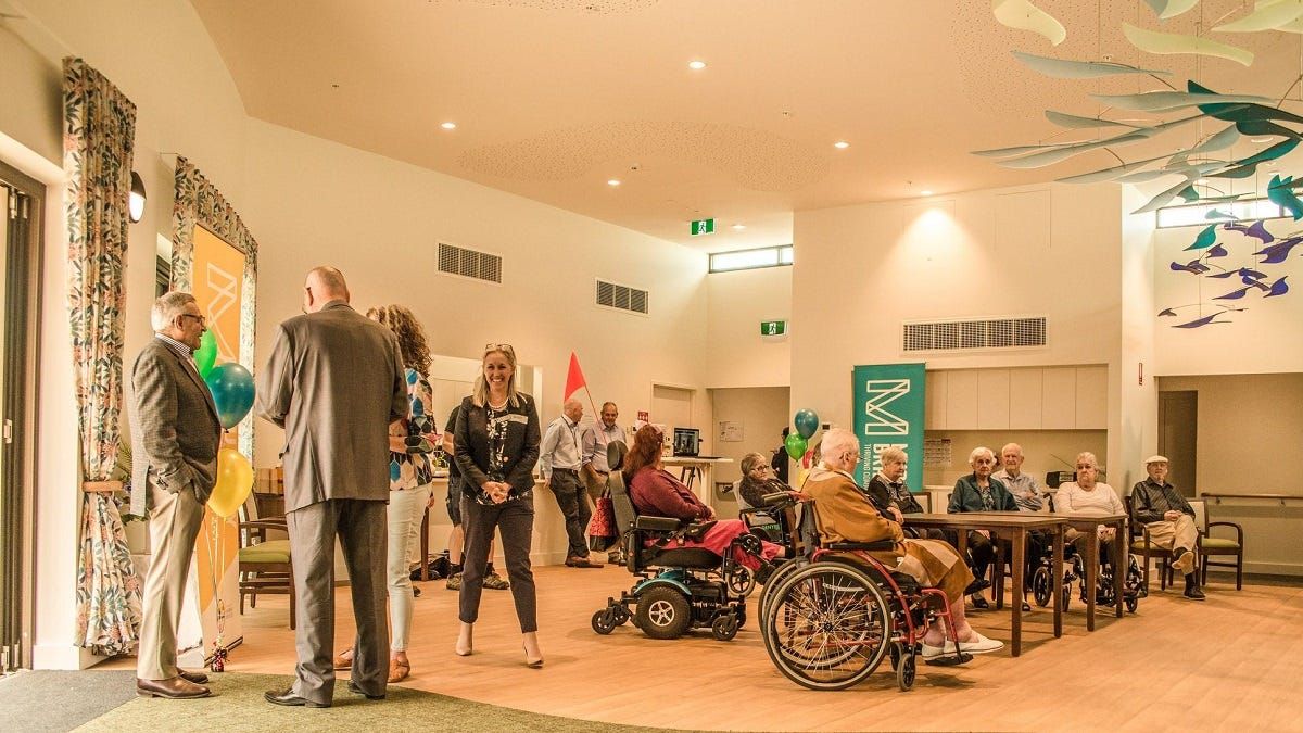 Lerwin residents celebrate new wing’s completion