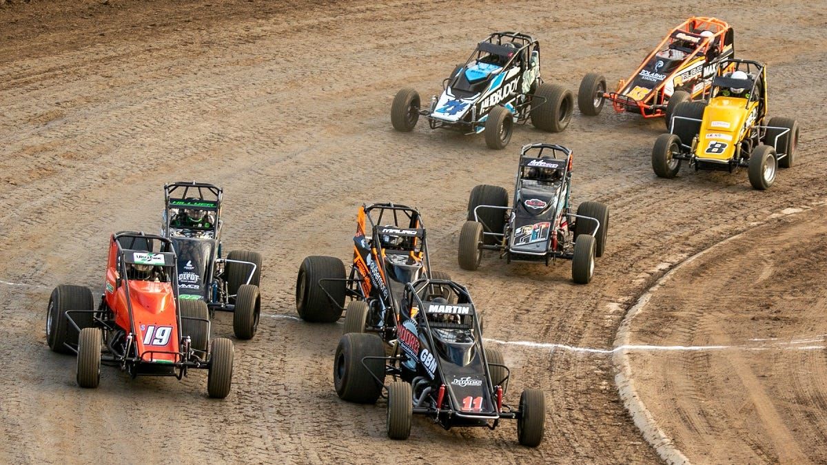 Big field nominates for wingless sprint event at Murray Bridge Speedway