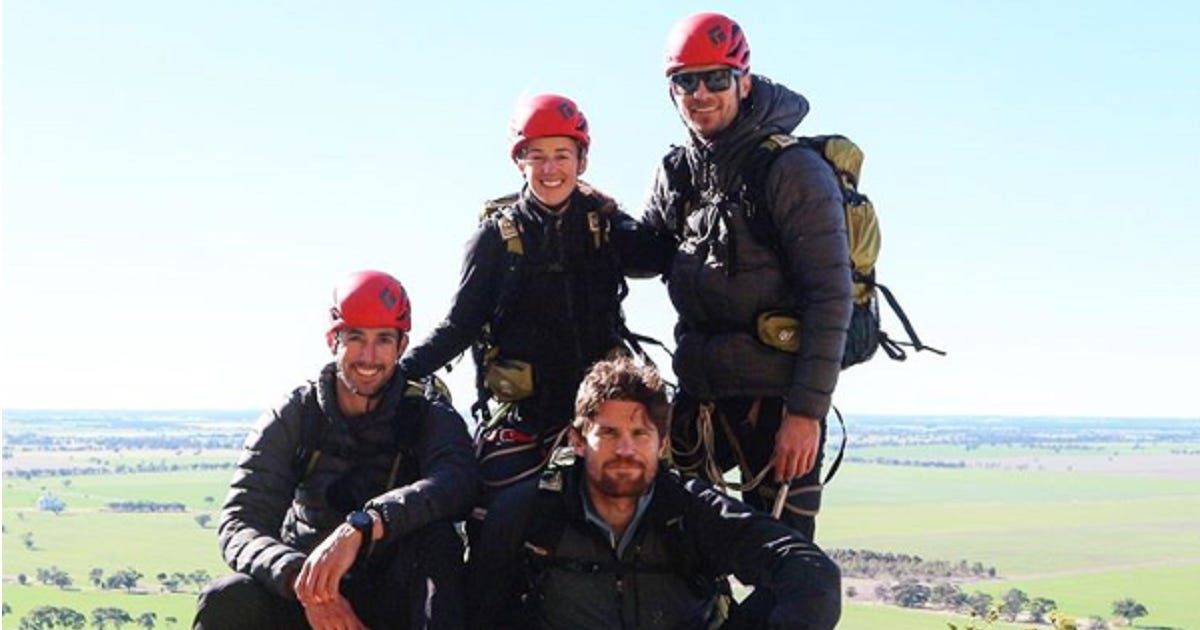 Morgan Coull pushes his Aussie spirit to the extreme in Bear Grylls TV show