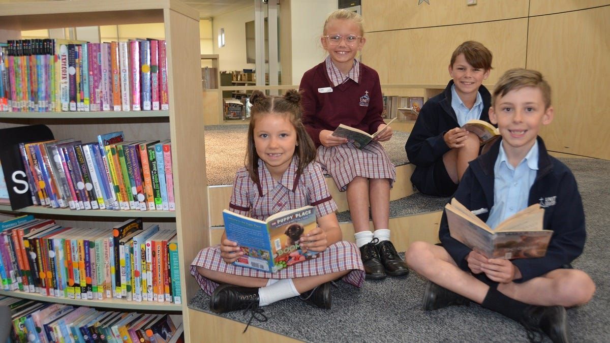 New Unity College library appeals to young readers