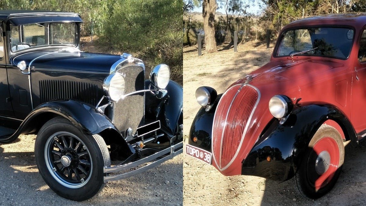1929 Dodge, 1938 Fiat debut at car club meeting