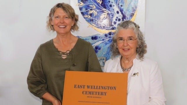 East Wellington Cemetery book launched