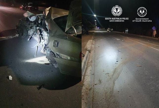 Cannabis and alcohol behind Maurice Road write-off