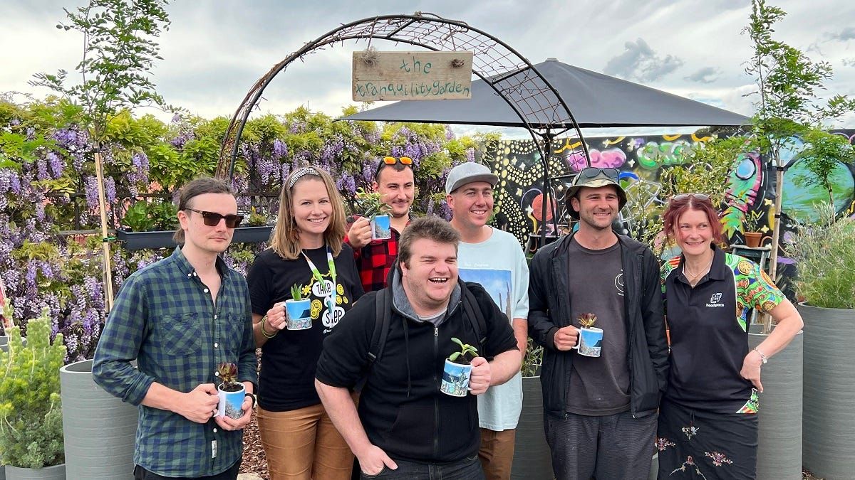 Headspace opens tranquility garden to promote mental health