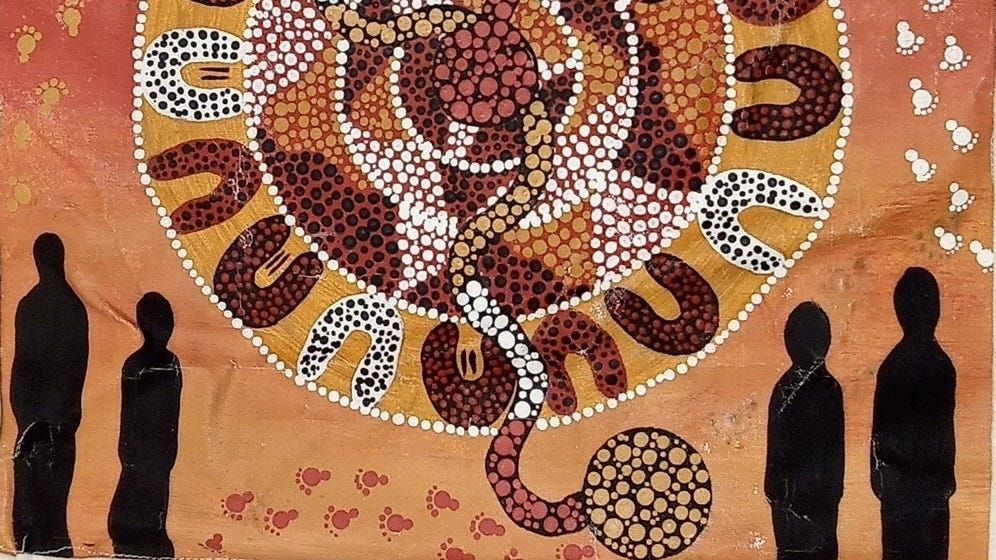 Red Cross volunteers sew a quilt for reconciliation