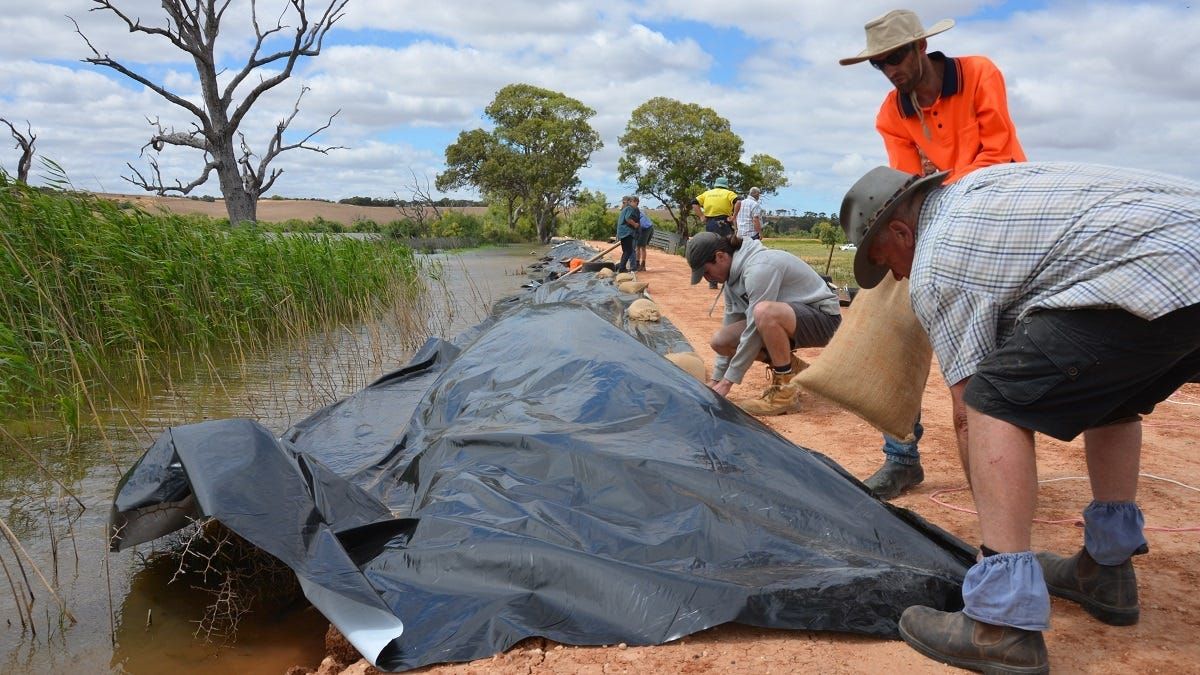 At Riverglen, volunteers band together to save their farms