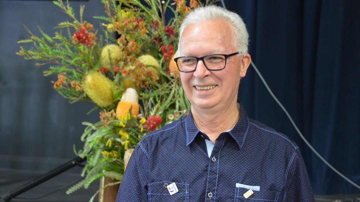 Michael Holliday named citizen of the year at Tailem Bend