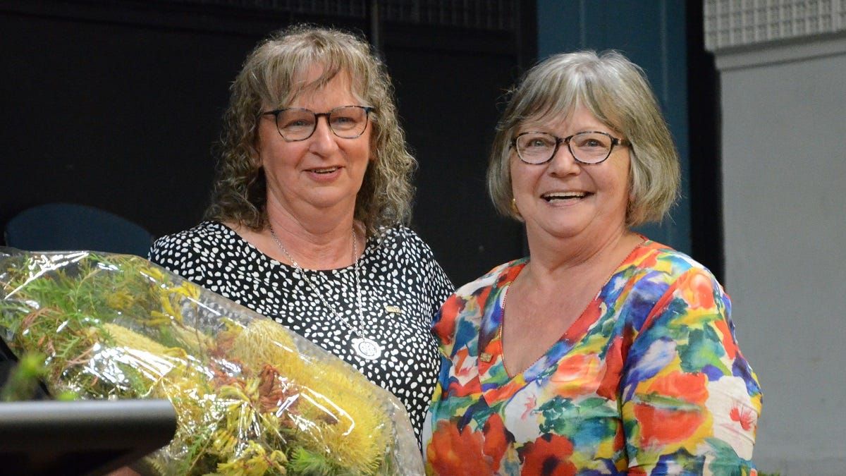 One for the record books: Angie Tomkinson named Tailem Bend citizen of the year
