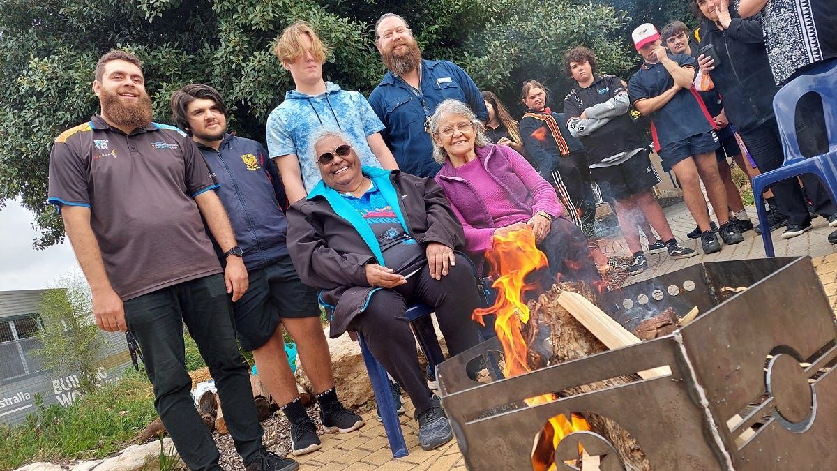 High school’s fire pit will keep Aboriginal culture burning strong