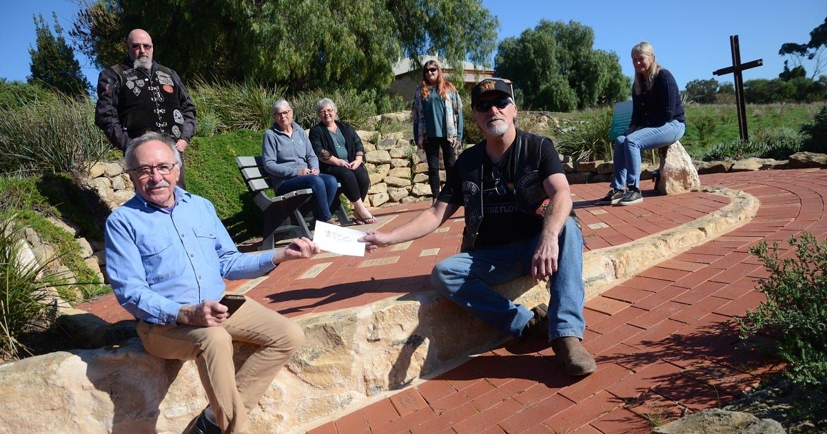 Motorcycle club helps support group find new home