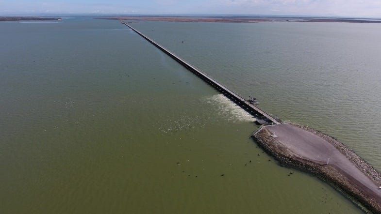 Why can’t they let more water out of the barrages before the floods come?