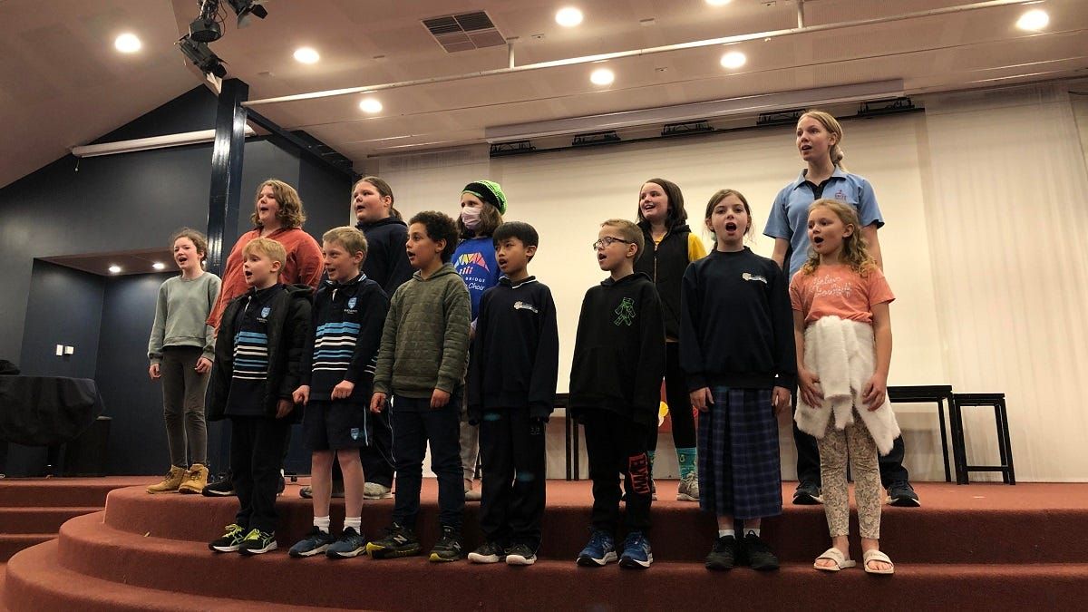 Murray Bridge Children's Choir gets kids started on the right note