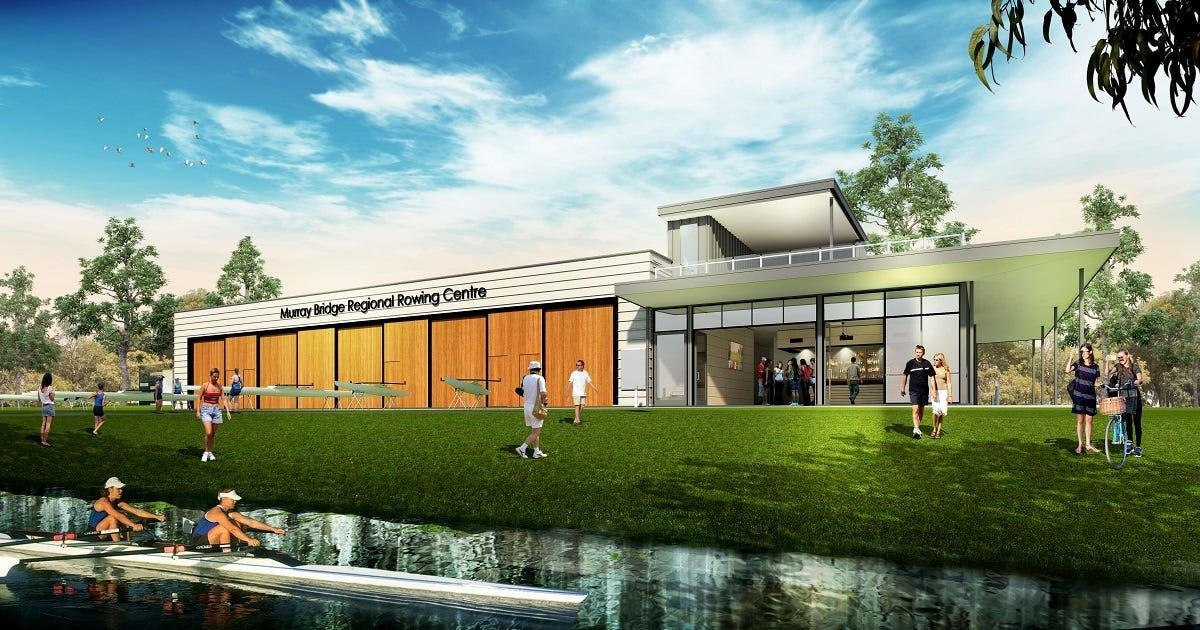 Regional rowing centre will be centrepiece of Sturt Reserve