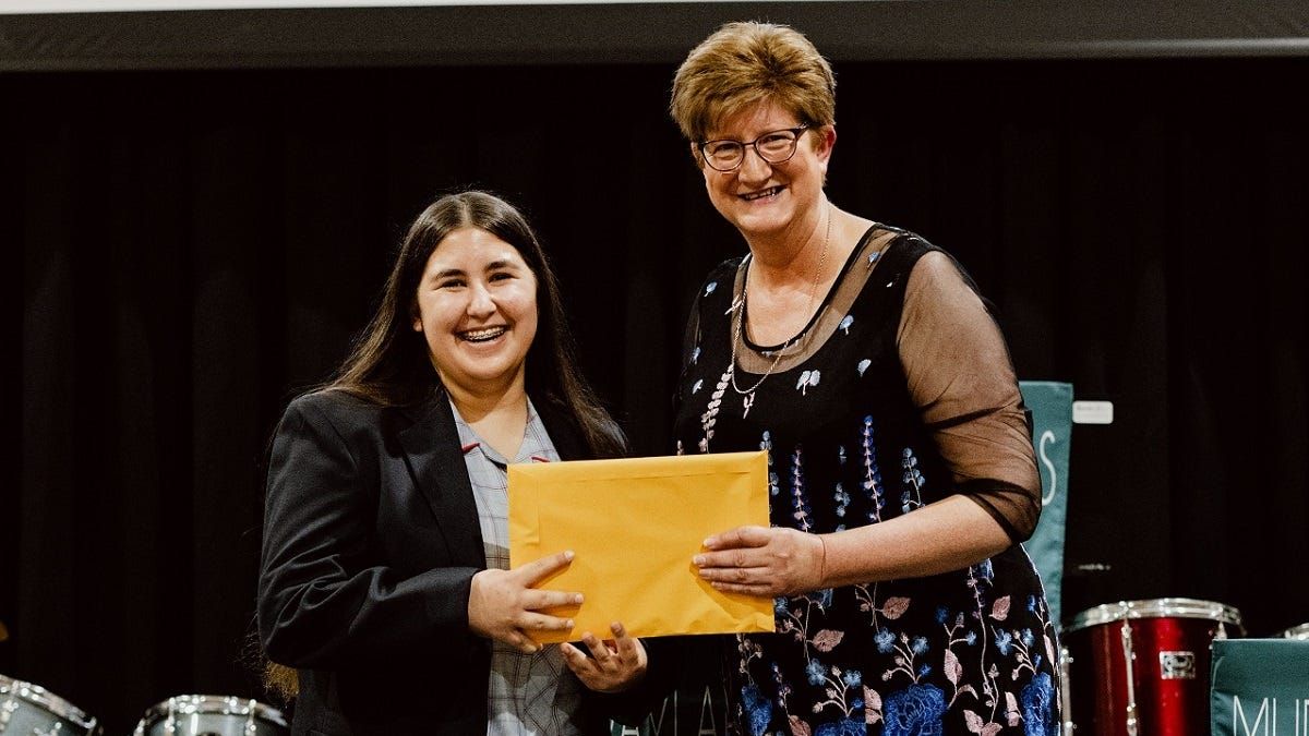 Young achievers recognised at MBHS presentation night