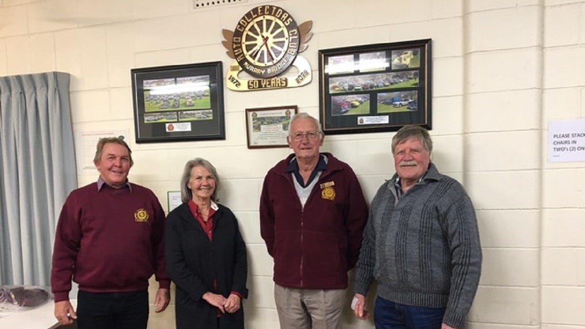 Auto Collectors Club of Murray Bridge celebrates 50th anniversary, visits Finch Restorations