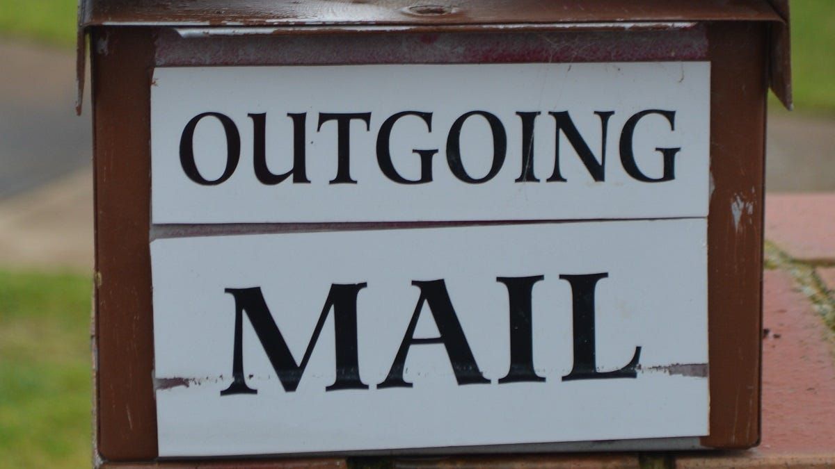 Life Through the Lens: Outgoing mail