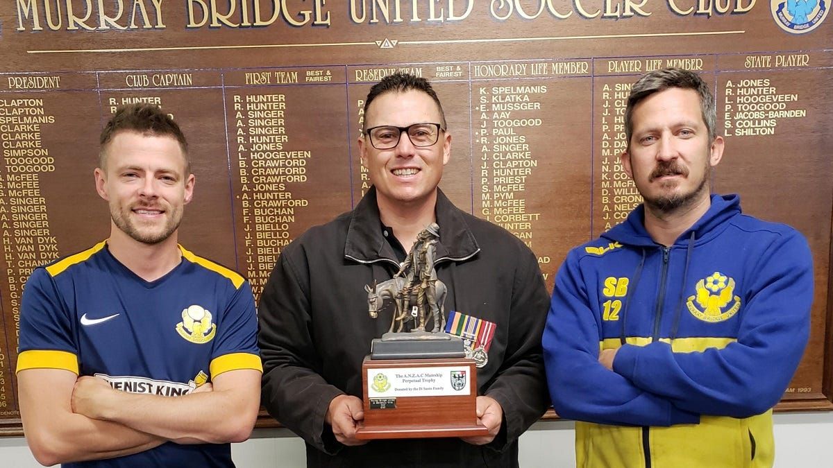 Anzac trophy will be up for grabs at Murray Bridge United’s season opener