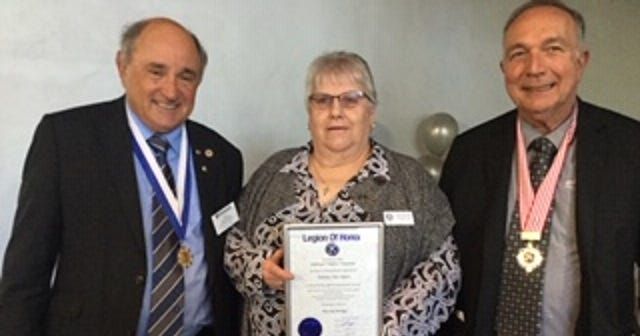 Kiwanis recognised for long service