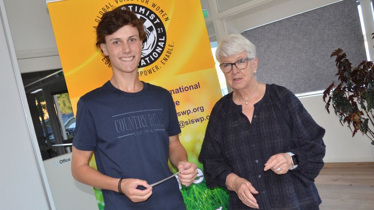 Rylie Franke wants to become a cardiac surgeon, and a service club wants to help