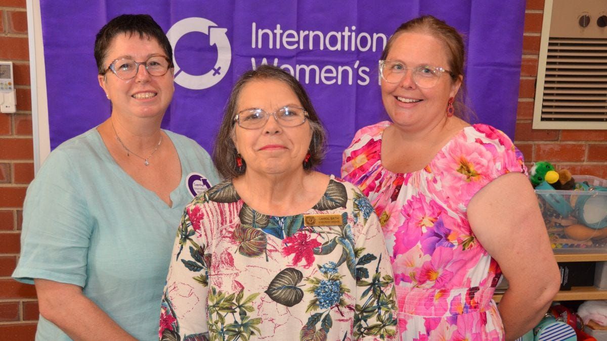 Soroptimists fight the good fight on International Women’s Day