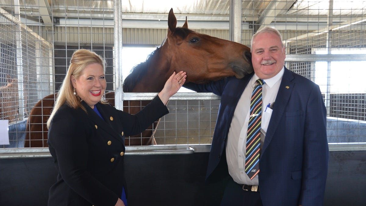 Boom times continue for Murray Bridge Racing Club as stables officially open