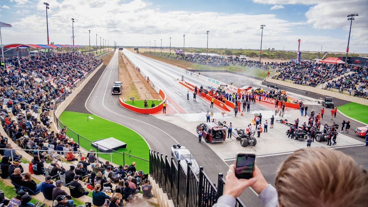 Sports reports: Australian top fuel record broken at the Bend