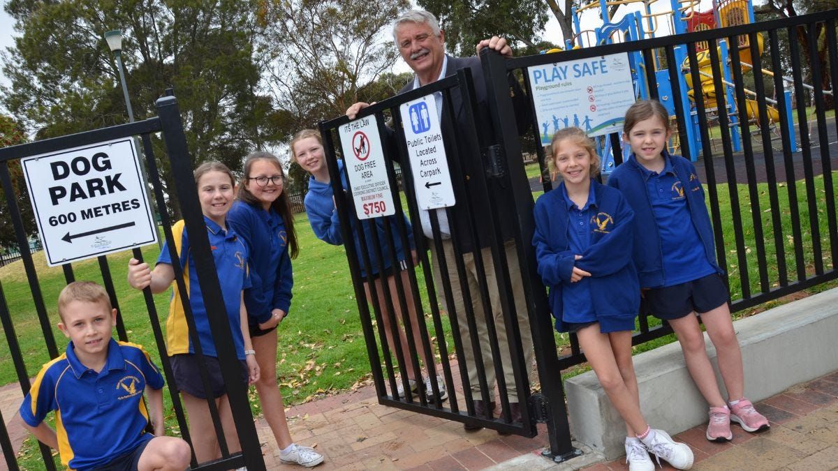 Schoolkids’ advocacy makes Tailem Bend train playground safer