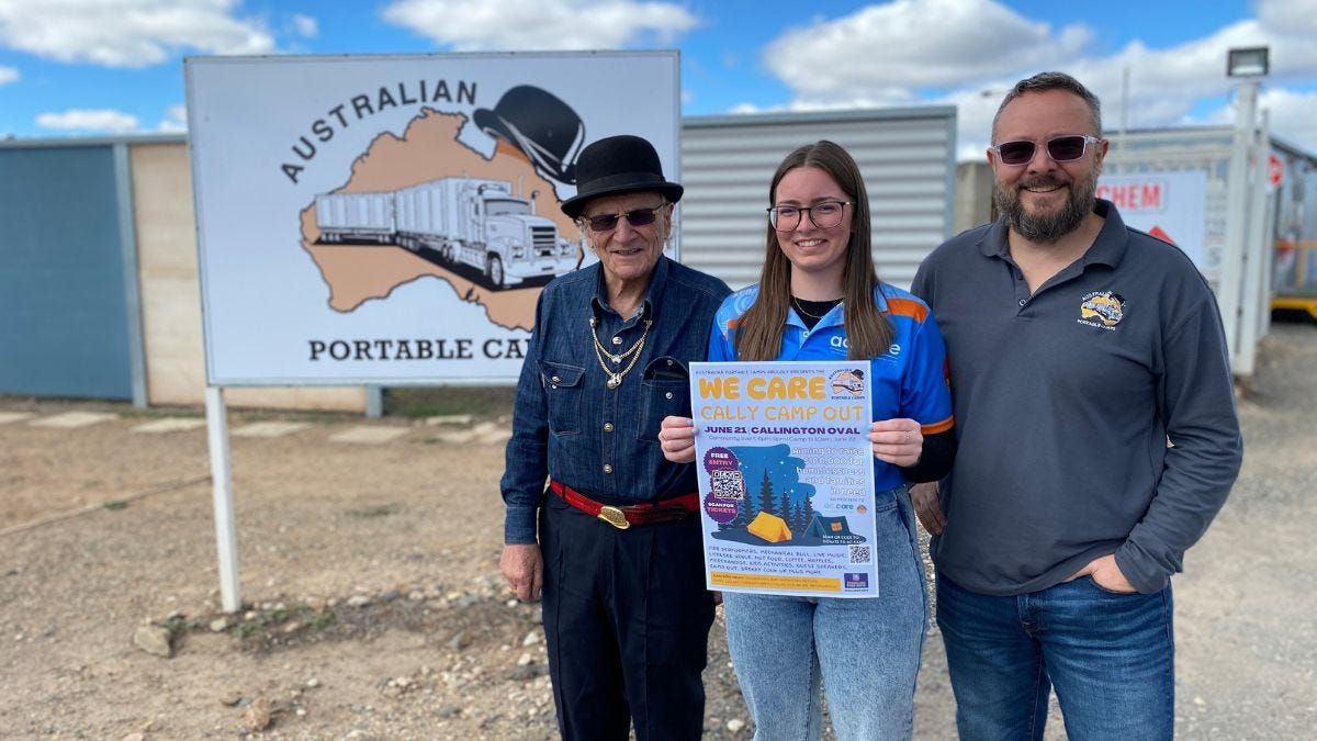 Callington camp out aims to raise $100,000 to alleviate homelessness