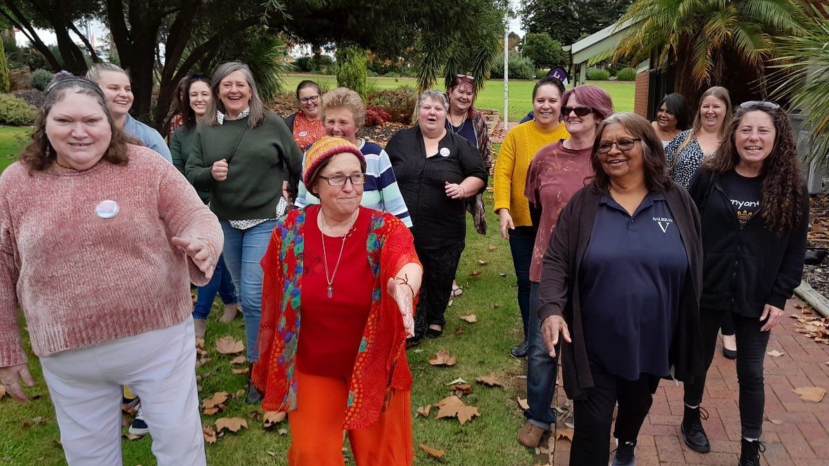 Walk your way to wellbeing – and Bertha the bunyip – this June