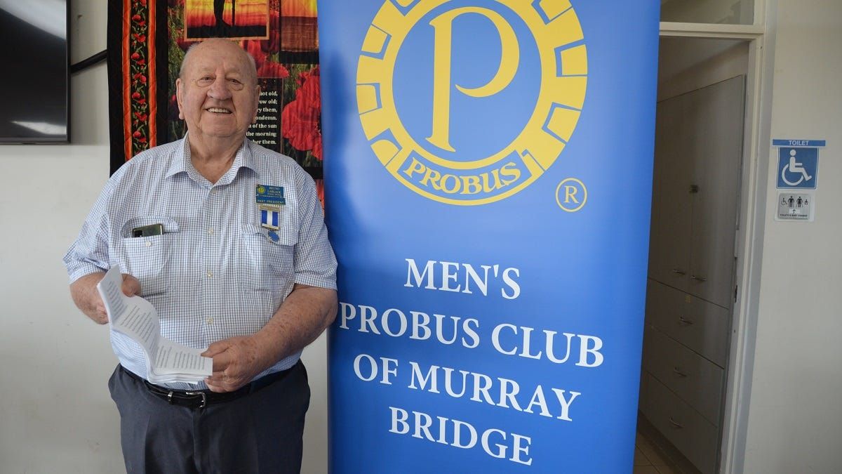 Life begins at 40 for Men’s Probus Club of Murray Bridge