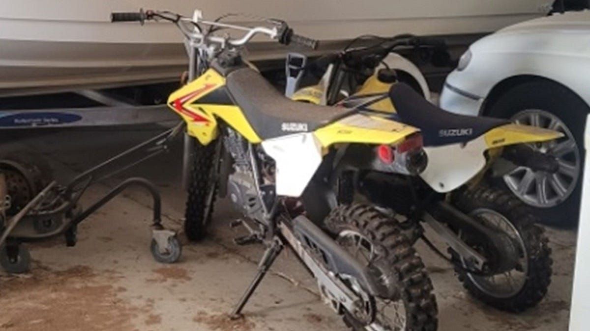 Dirt bikes stolen at Wellington East