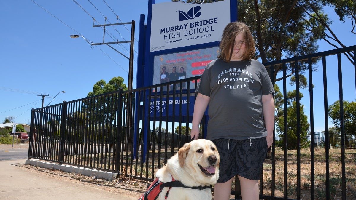 Assistance dog will be allowed to attend Murray Bridge High School after all