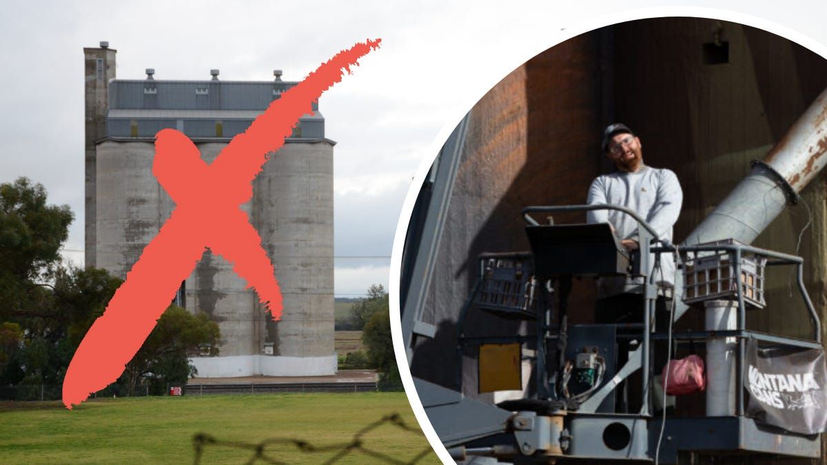 Murray Bridge silo art project cancelled