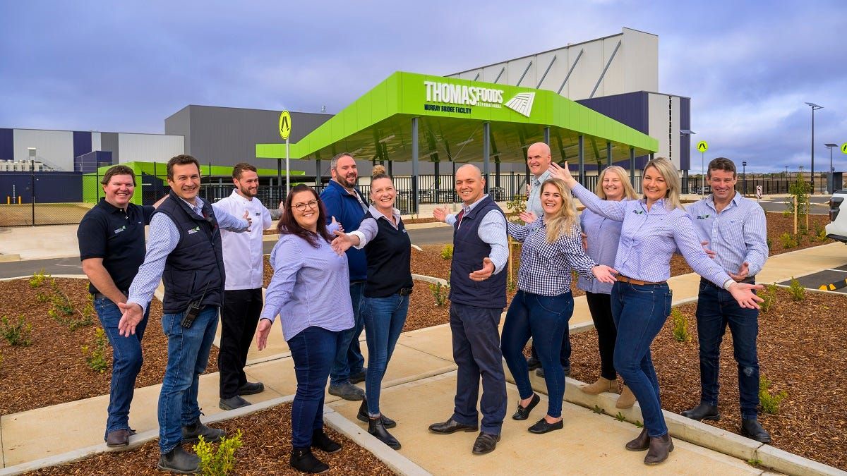 Thomas Foods International’s new Murray Bridge abattoir is finished