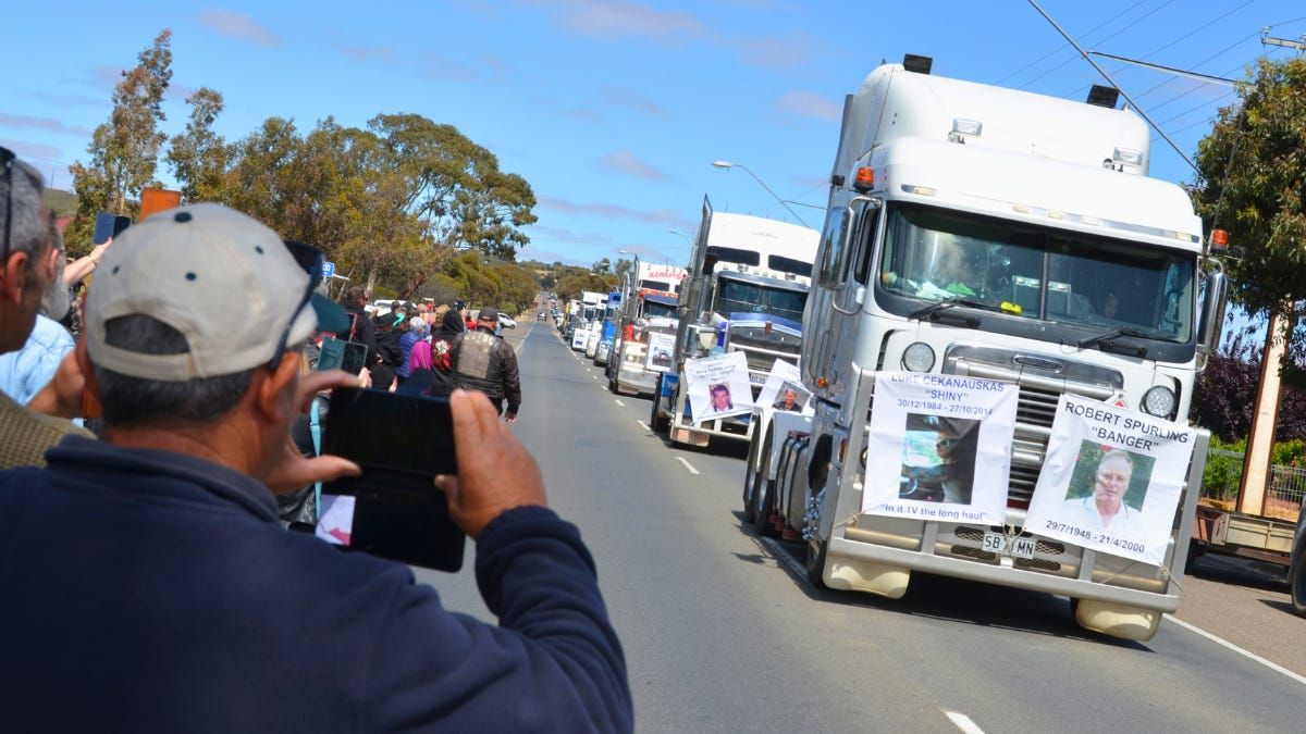 Five names added to White Hill Truck Drivers’ Memorial