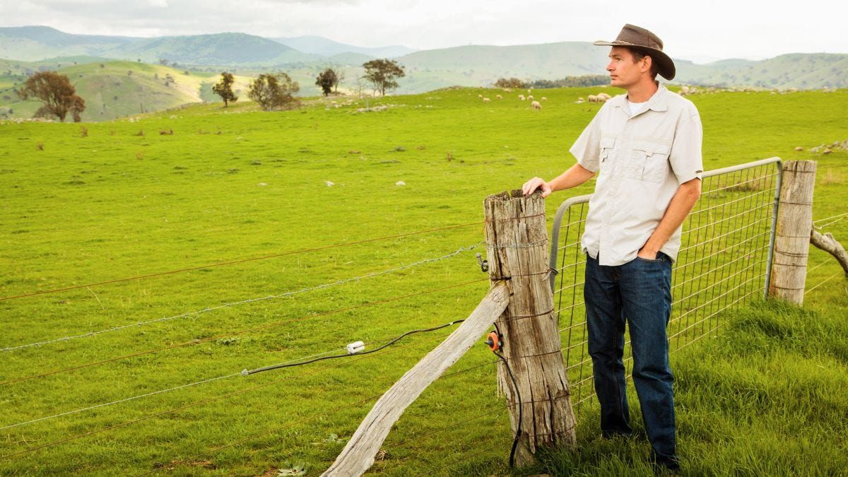 What happens to the family farm in the event of a separation?