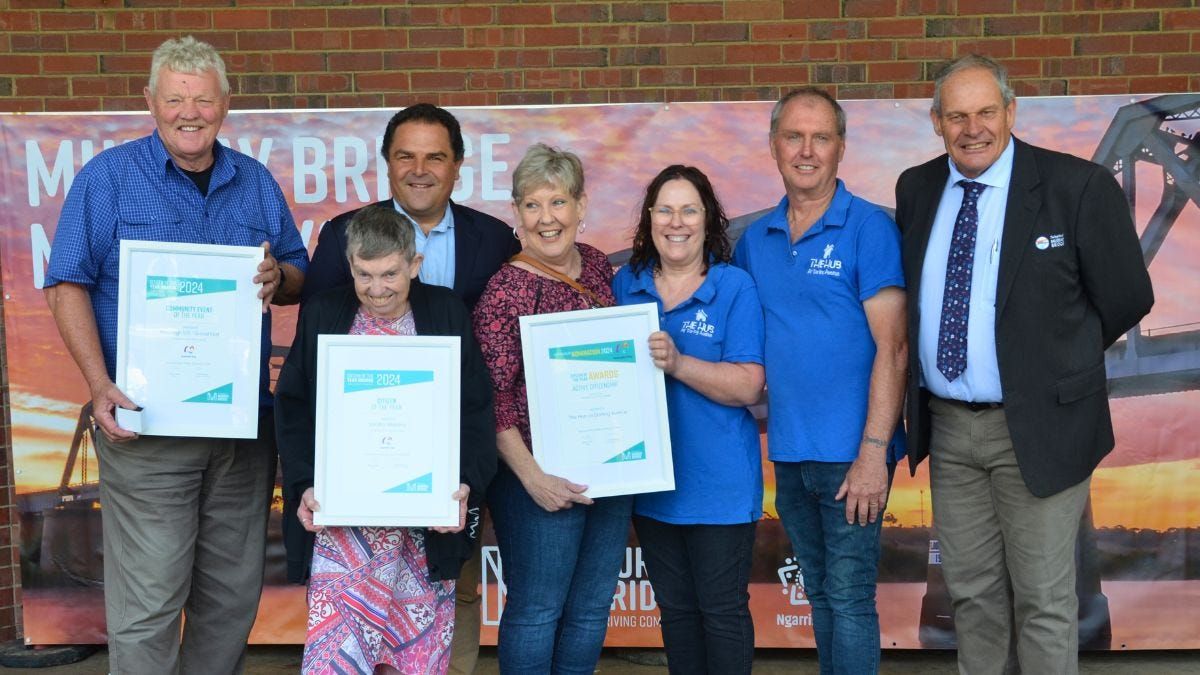 Volunteer Sandra Walding named Murray Bridge’s citizen of the year for 2024