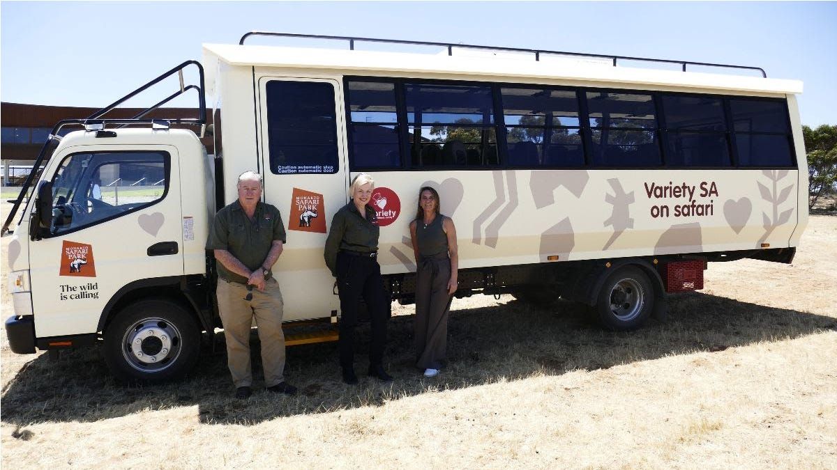 New bus makes Monarto Safari Park more mobility friendly