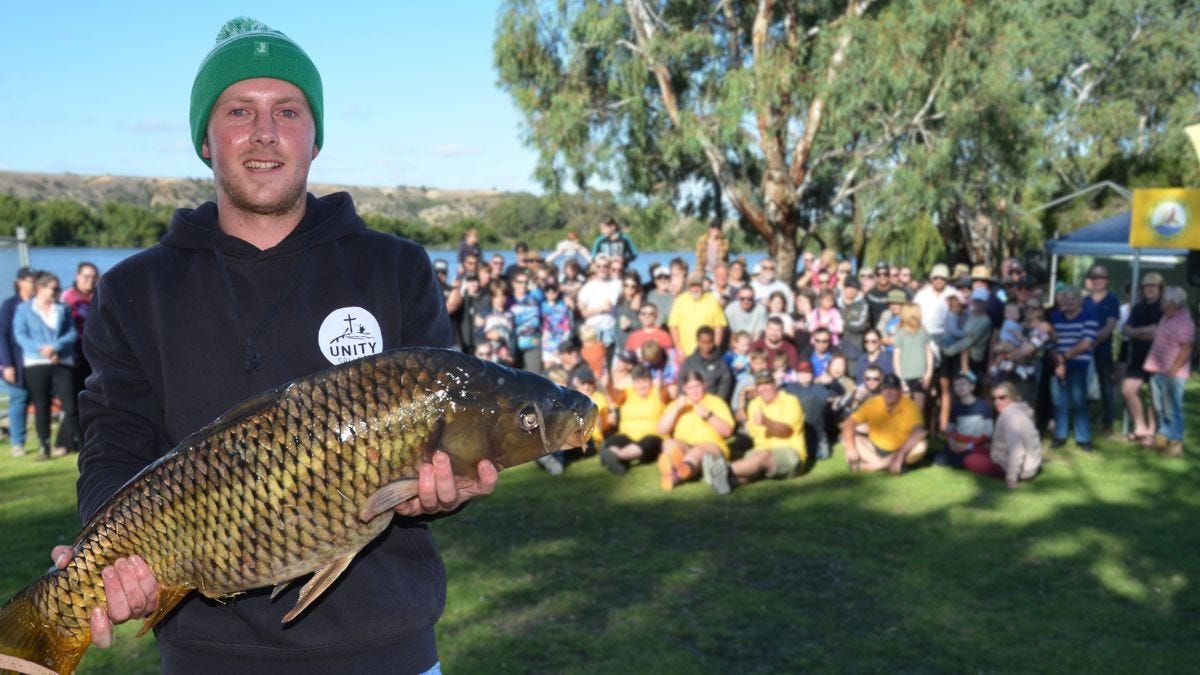 Regan Gotch is Mypolonga Carp Mania’s first champion fisher