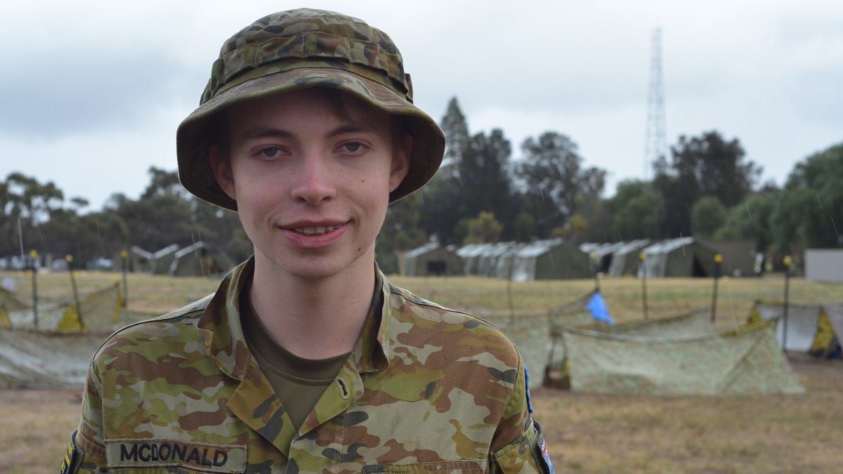 Thunder, heat: 500 Australian Army Cadets have had it all in Murray Bridge this week