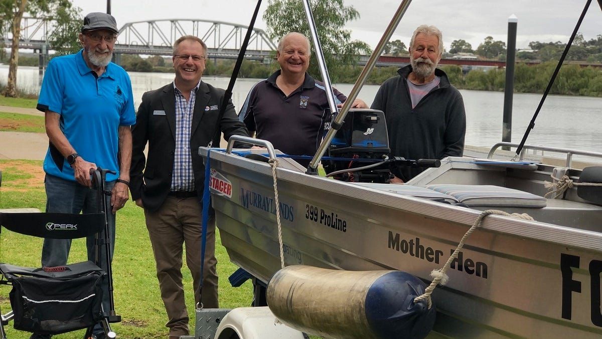 Mother Hen ready to patrol the River Murray