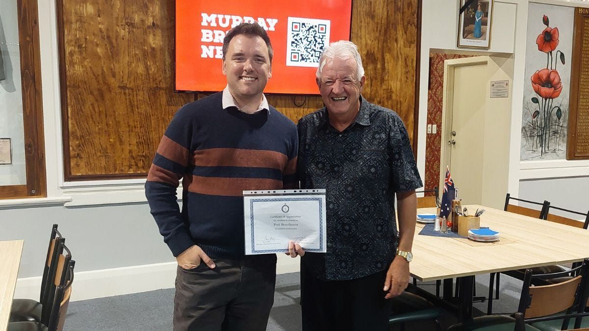 Tom Haig wins Murray Bridge News subscriber giveaway for March 2024