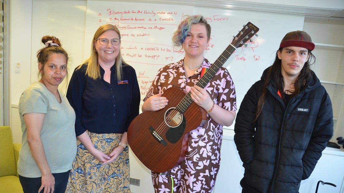 Australian Idol gets Sureway Transition to Work participants songwriting for success