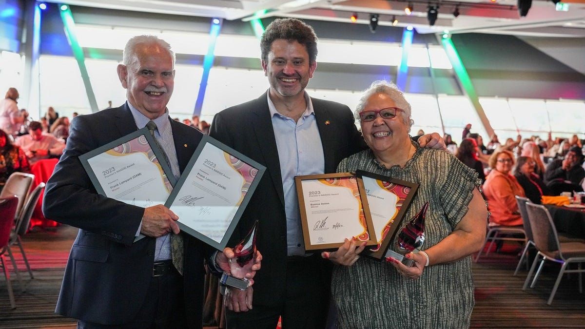 Ngarrindjeri leaders honoured at SA Premier’s NAIDOC awards