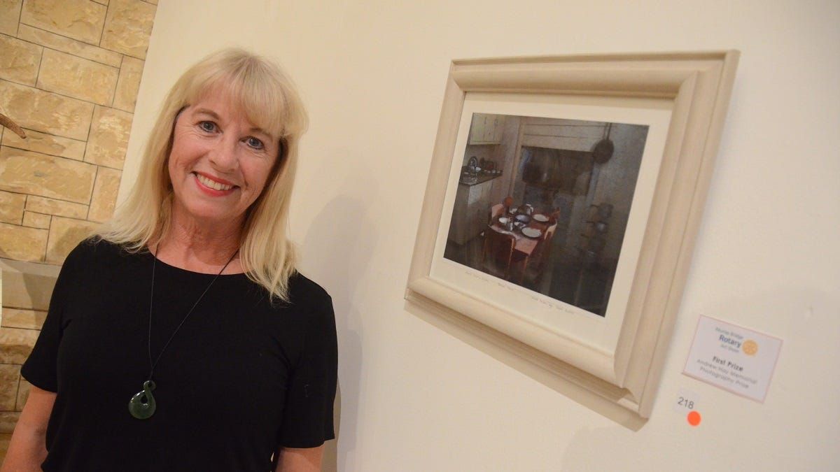 Historic kitchen caught a photographer’s eye – and won her a Rotary Art Show prize